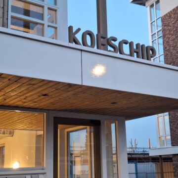 Nieuwe flat ‘Kofschip’ vakkundig gebouwt