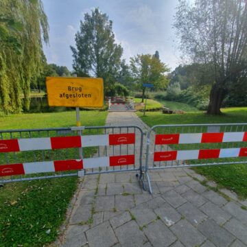 Brug Rozenlaantje afgesloten wegens werkzaamheden